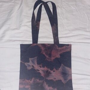 Tie-Dye Purple and Brown Kids Tote Bag